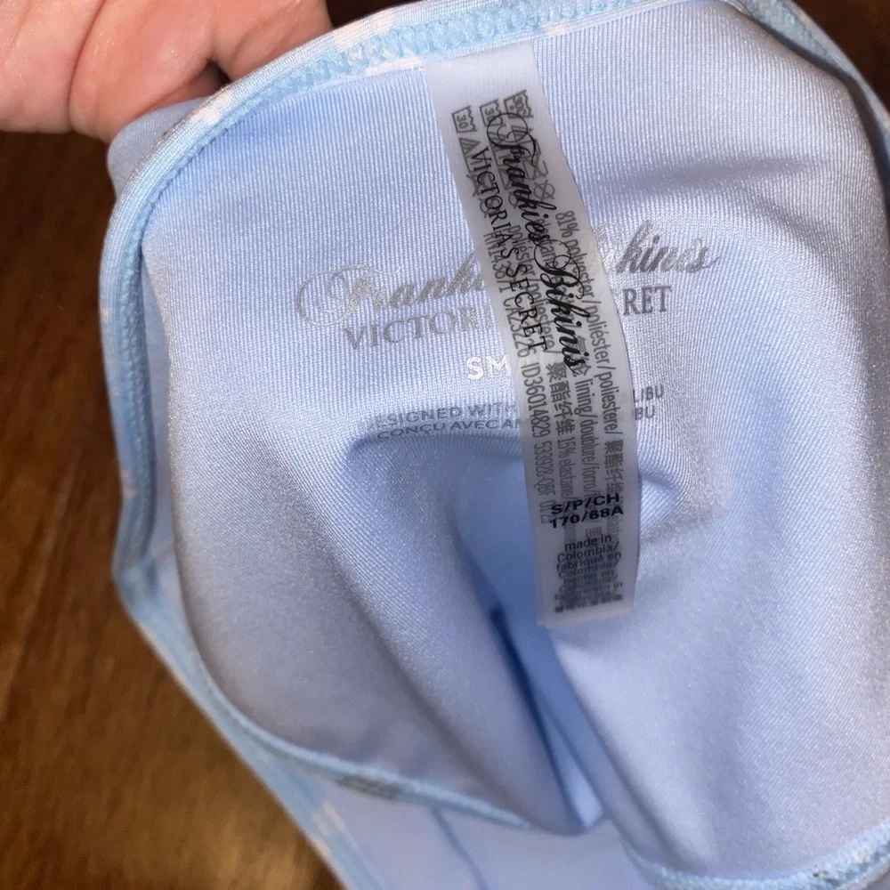 NWOT FRANKIES BIKINIS Estella Bikini Bottom- baby blue